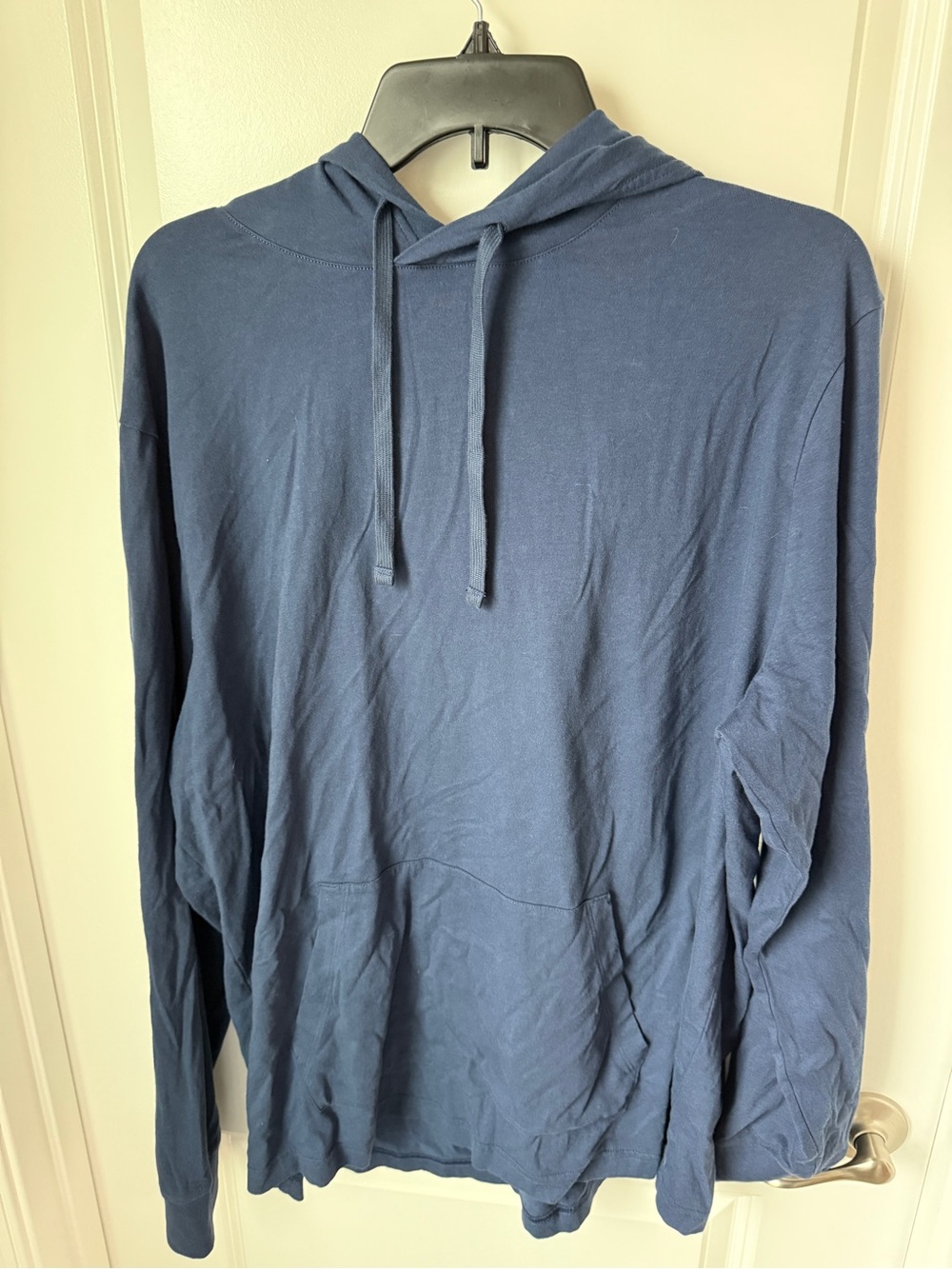 American Eagle Outfitters Navy Blue Hooded Pullover